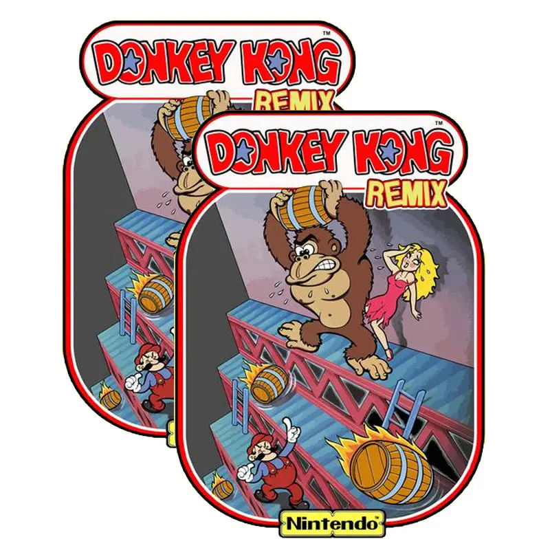 Donkey Kong Remix Side Art Set 1