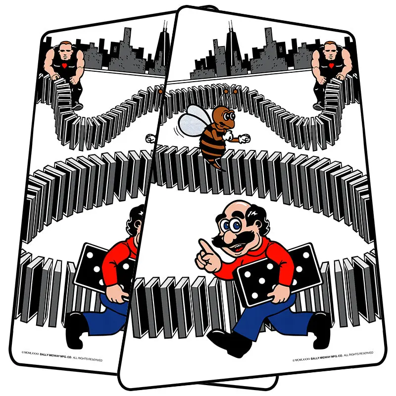 Domino Man Side Art Decals 1