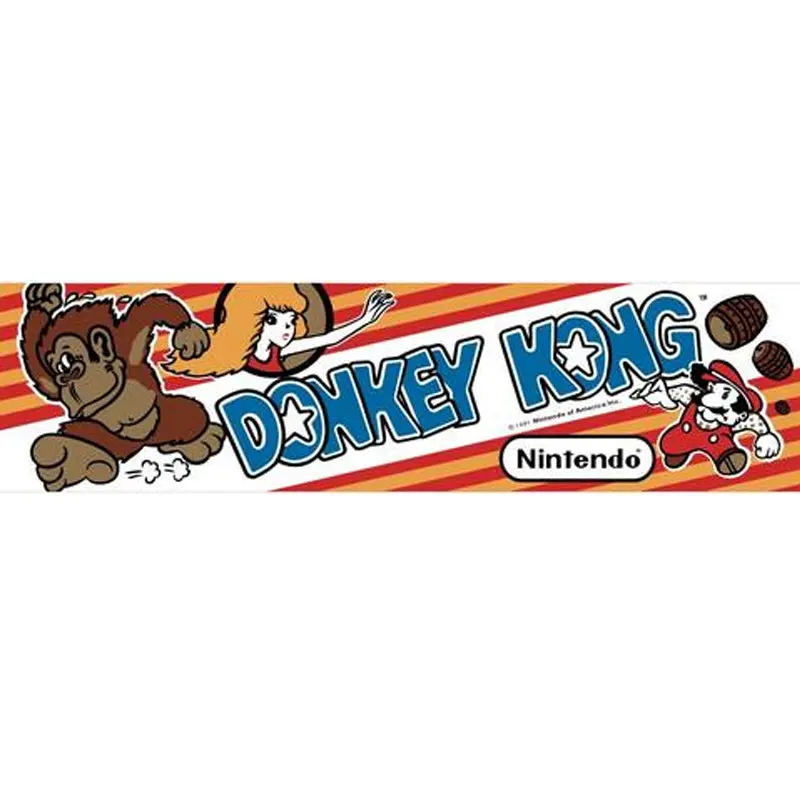 Donkey Kong Arcade Game Marquee 1