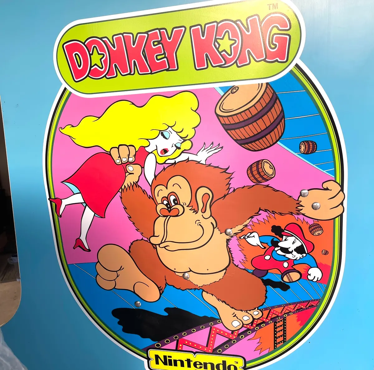 Donkey Kong Side Art Set 1