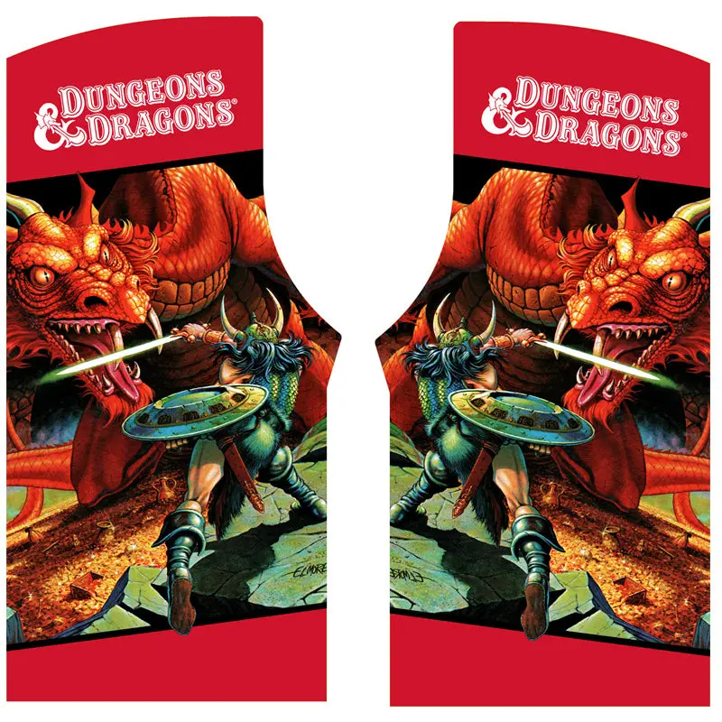 Dungeons & Dragons Side Art D&D Arcade 1