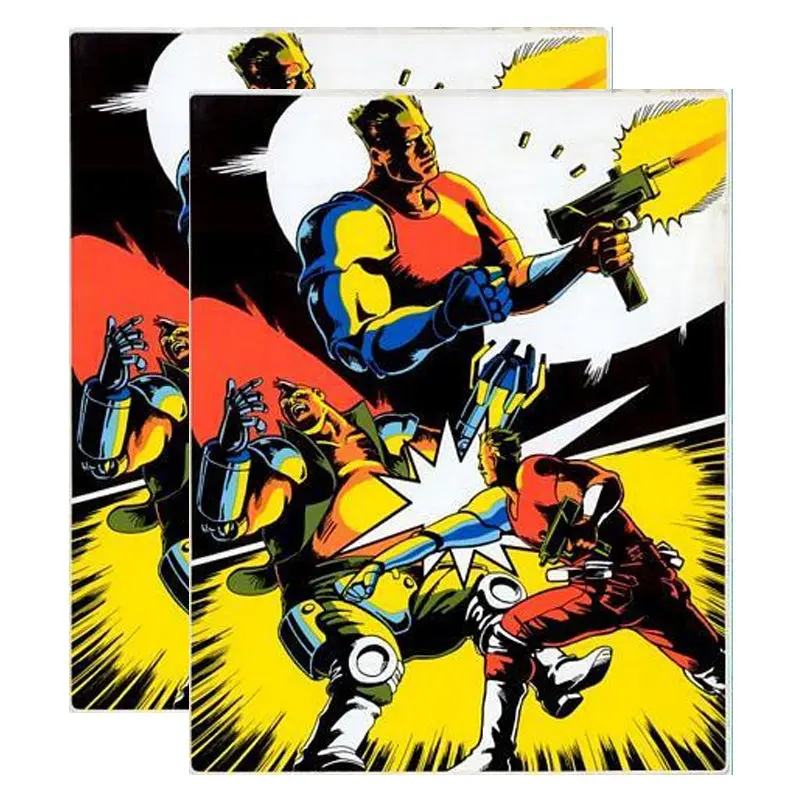 Dynamite Duke Side Art Decals 1