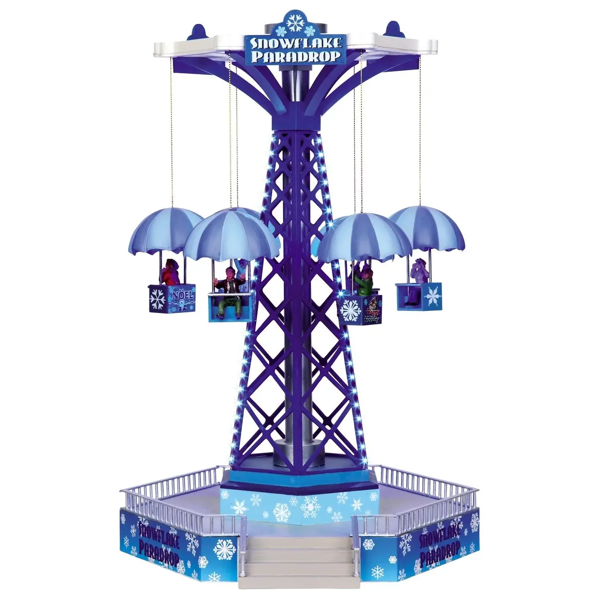 Lemax Carnival Sights & Sounds: Snowflake Paradrop #34634 1