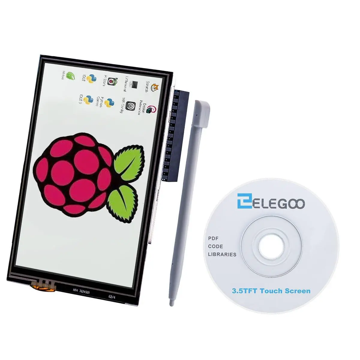 3.5 Inch Tft Lcd Screen For Raspberry Pi 1