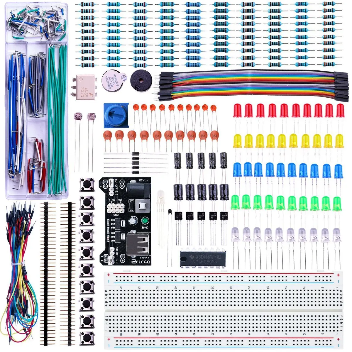 Upgraded Electronics Fun Kits (4 Versions) For Arduino, Raspberry Pi, Stm32 1