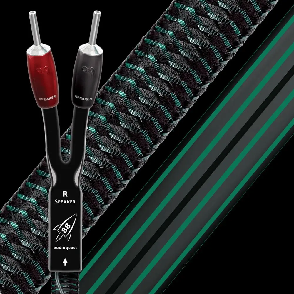 Audioquest Rocket 88 Speaker Cables (Pair) 1