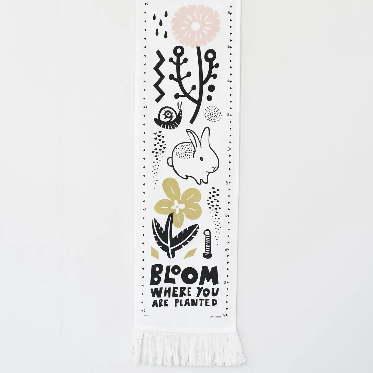 Wee Gallery Canvas Growth Chart - Bloom 1