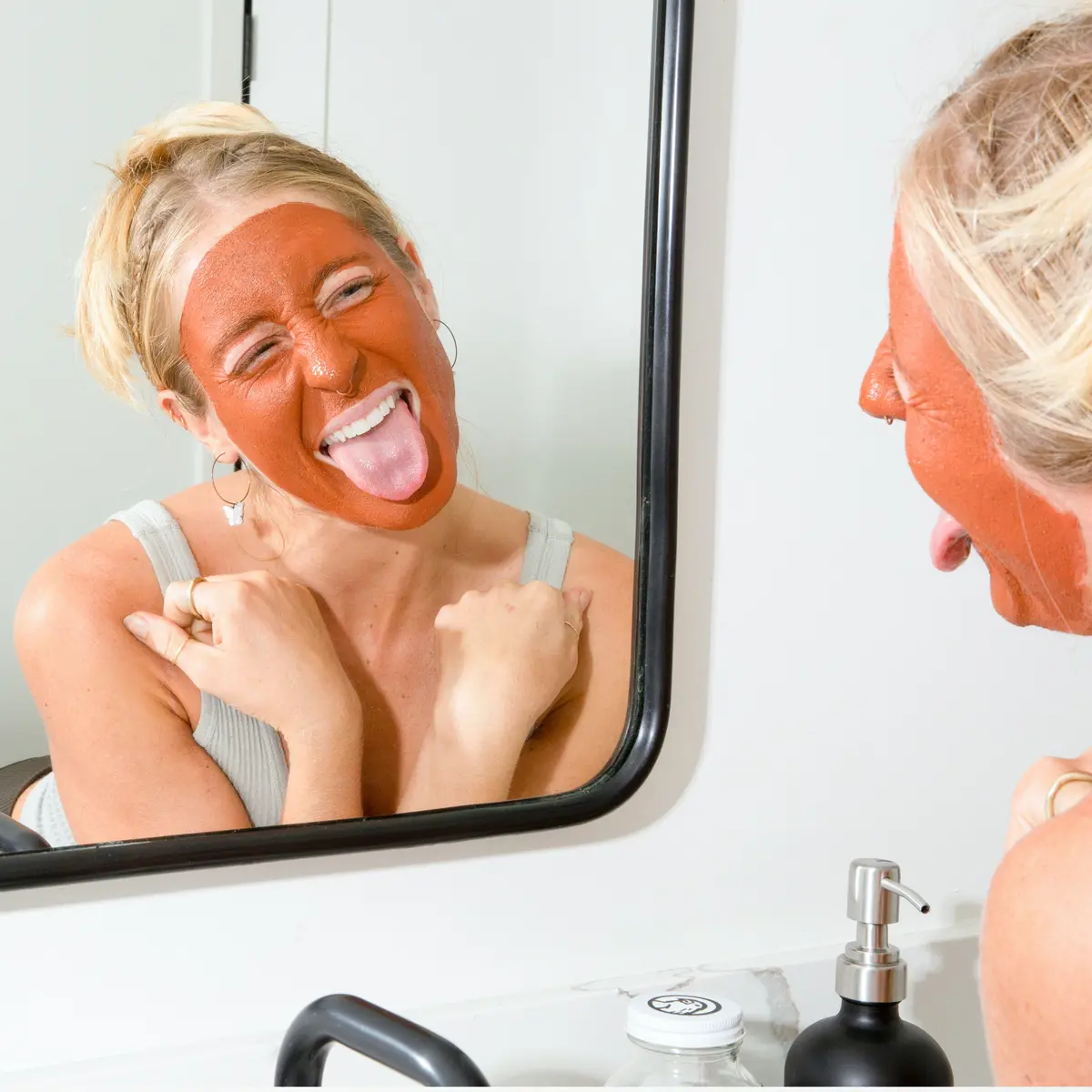 Canary Rhassoul Clay + Rose Face Mask 2