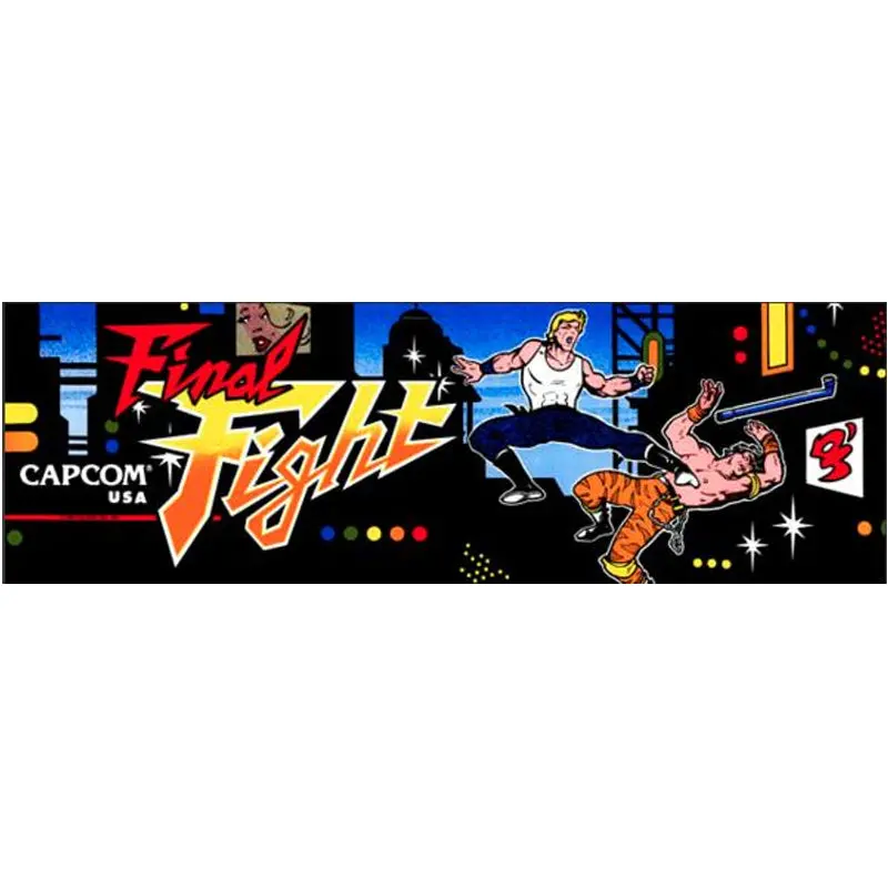Final Fight Arcade Marquee 1