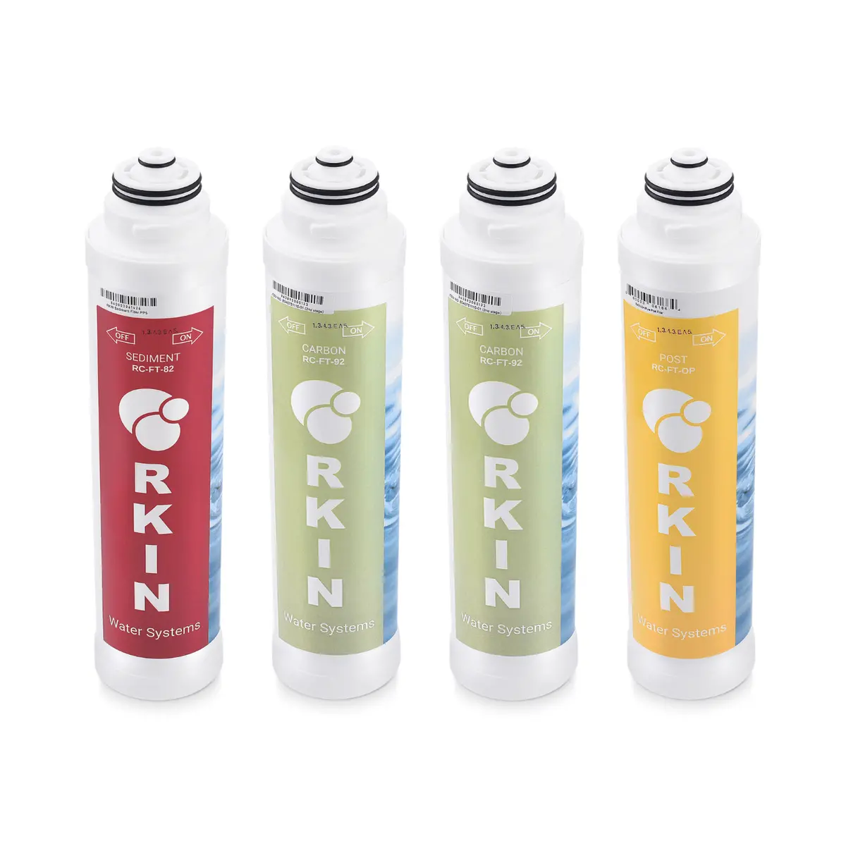 Flash Undersink Reverse Osmosis System Replacement Filters Kit 2