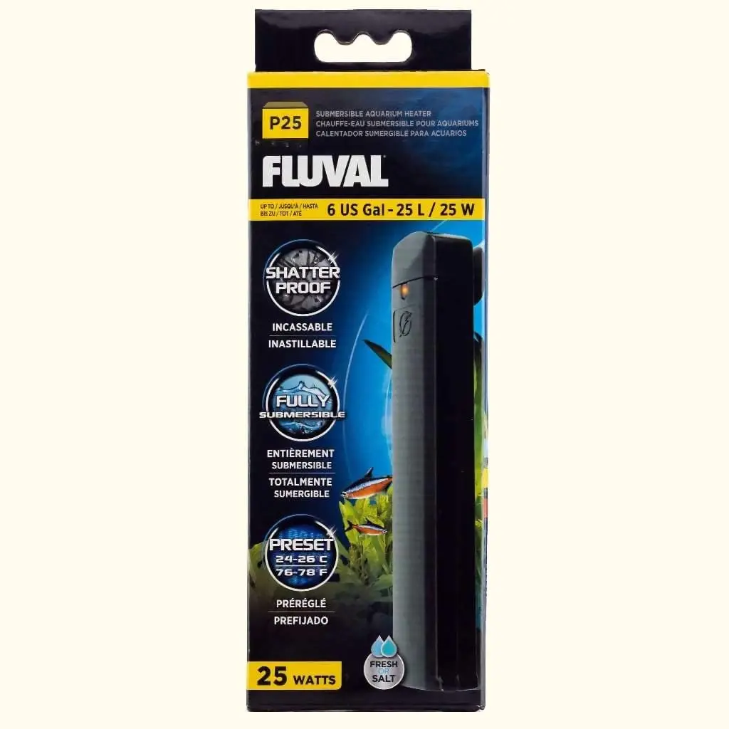 Fluval Nano Aquarium Heater, 25 Watts 1
