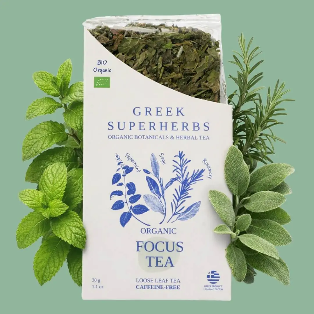 Greek Superherbs Focus Tea 1