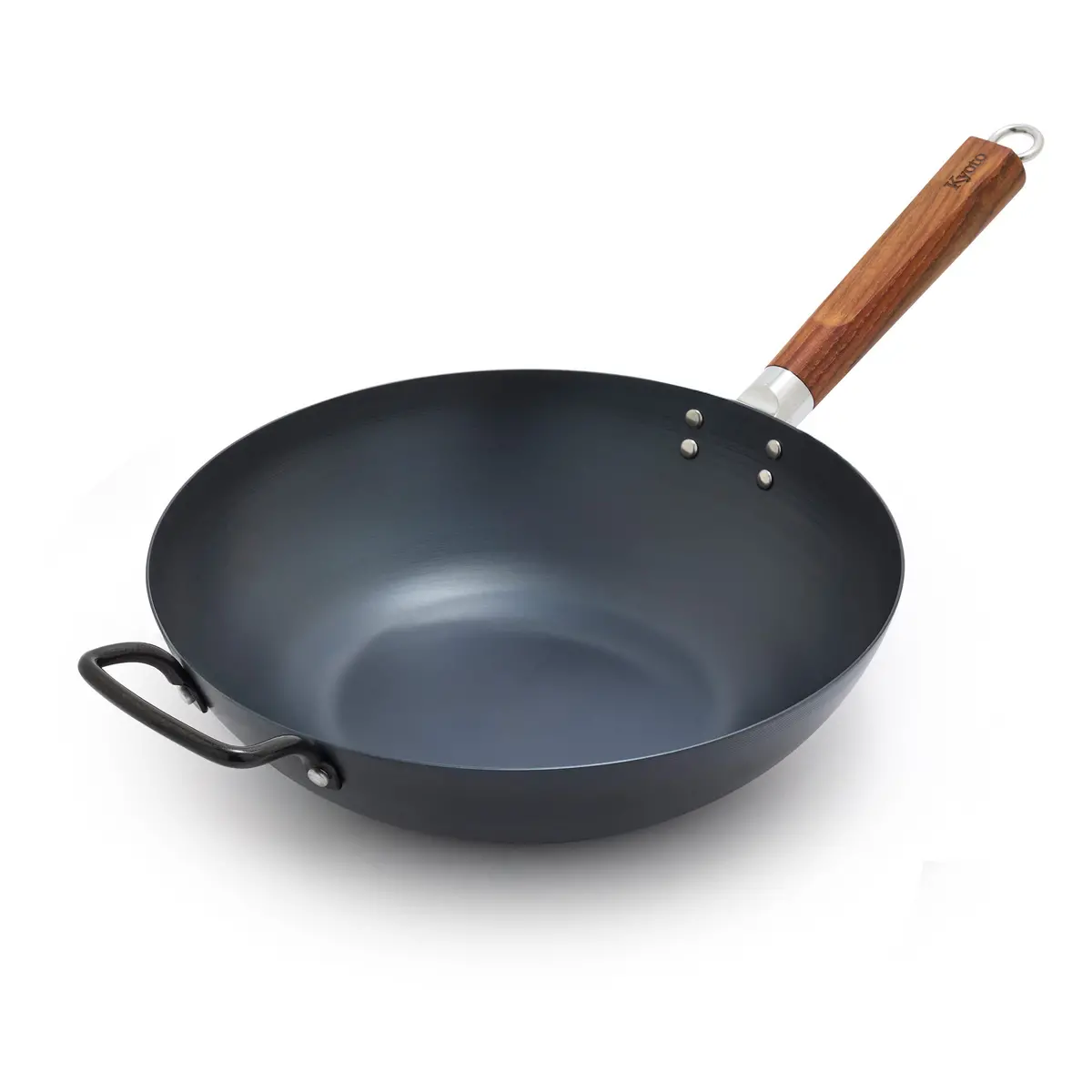 Kyoto Carbon Steel 14" Wok 1