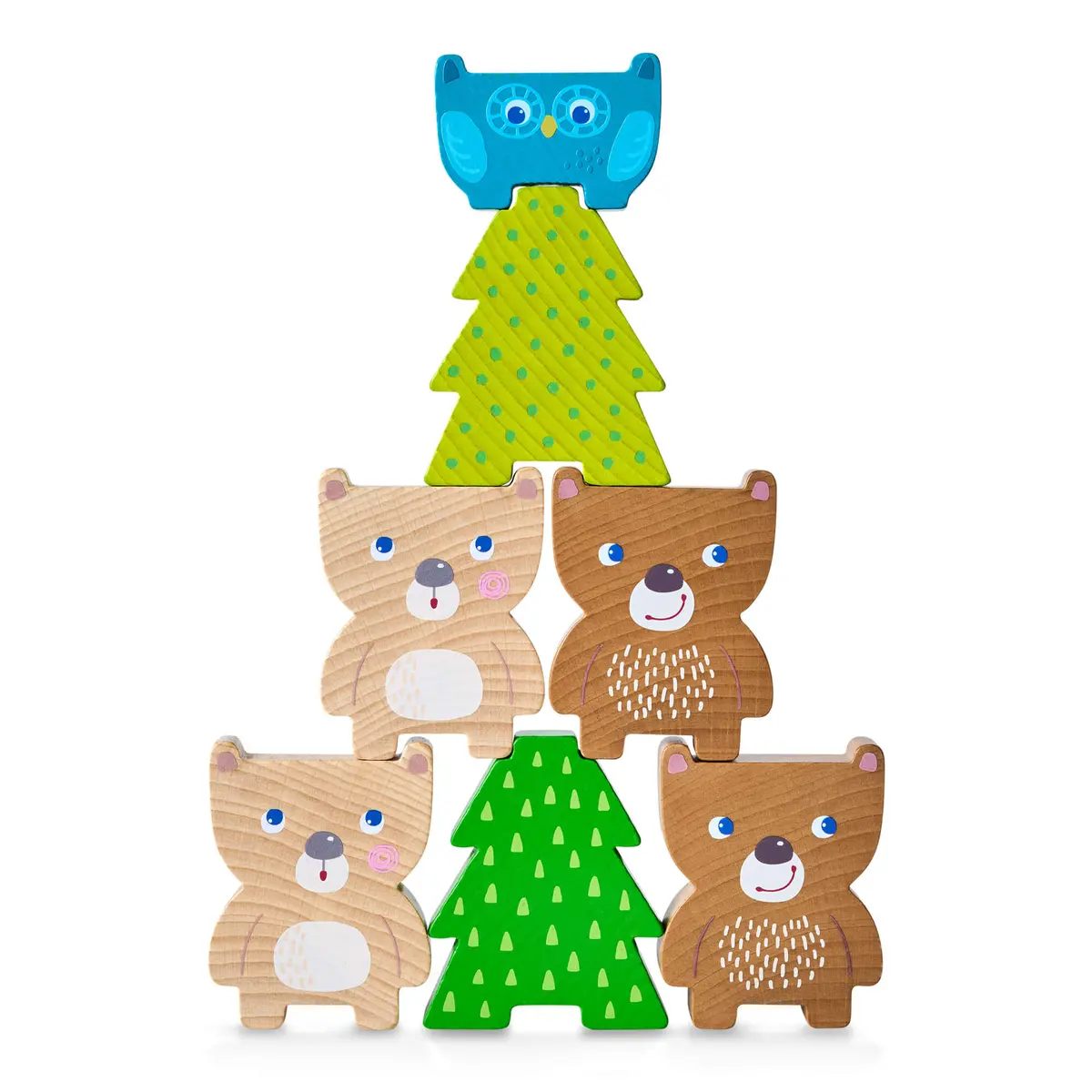 Haba Forest Friends Stacking Toy 1