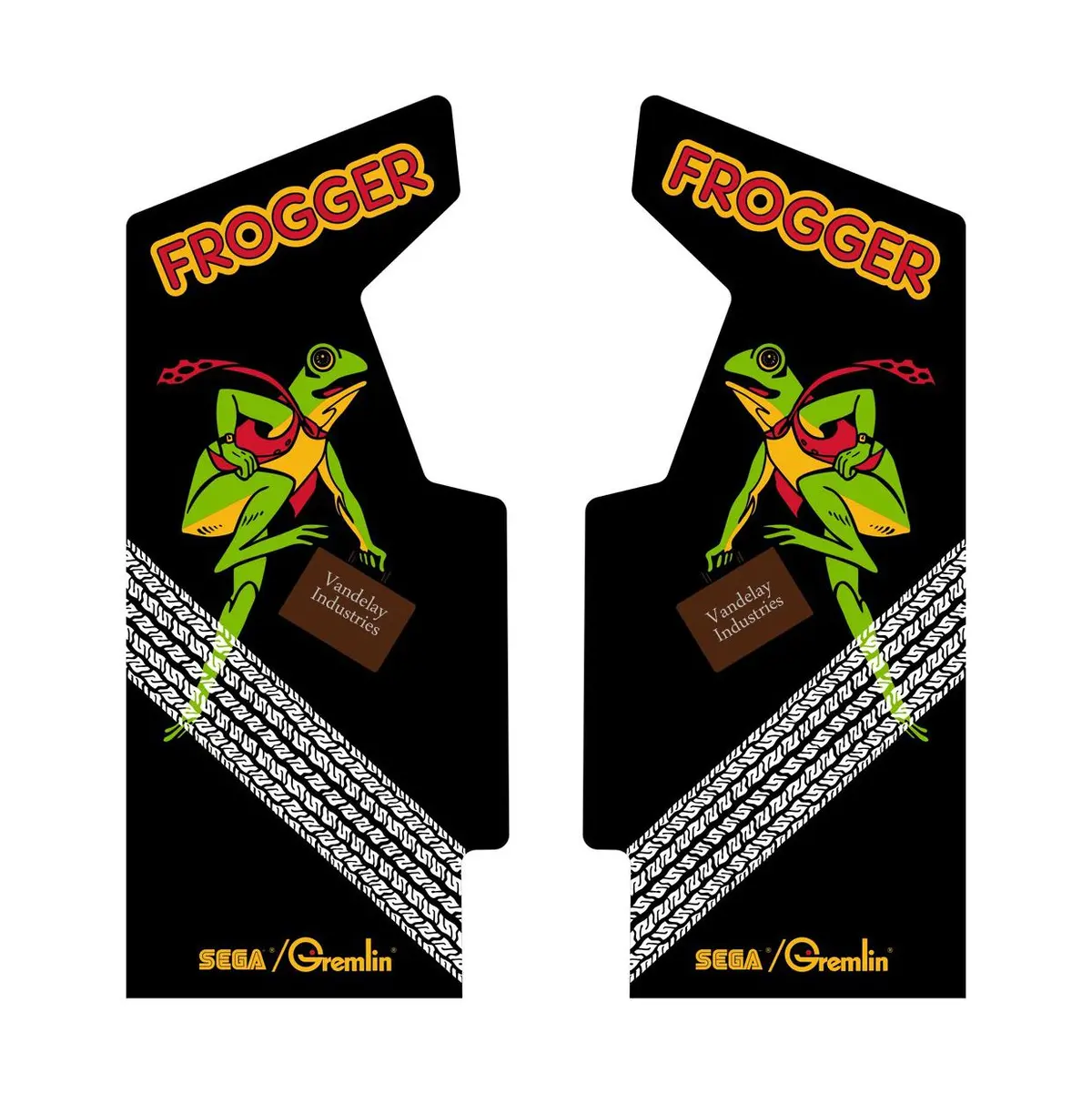 Frogger Side Art Wrap 1
