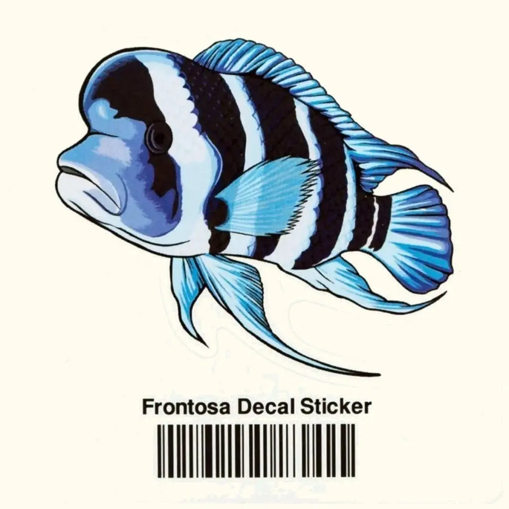 Frontosa Decal Sticker 1