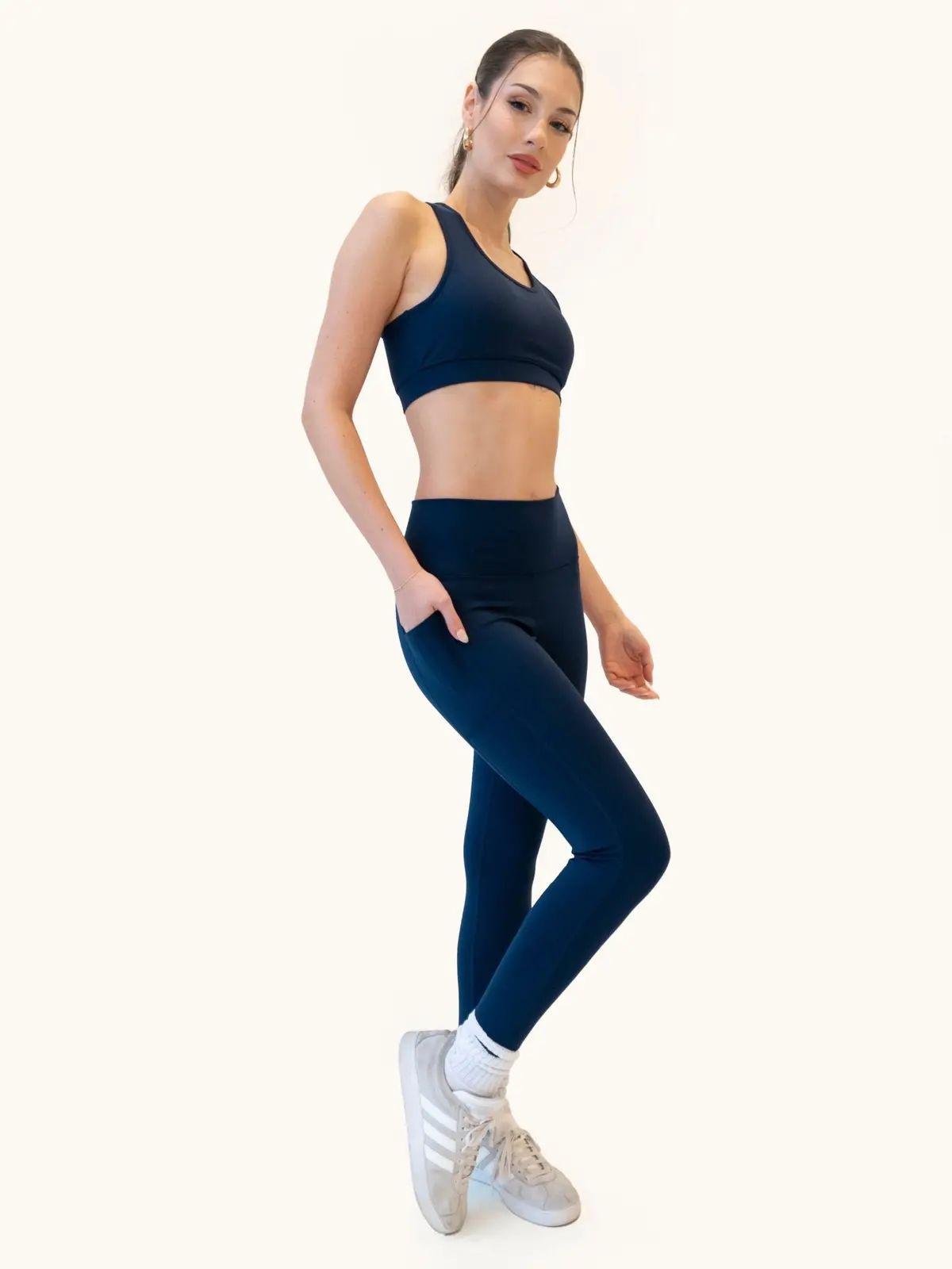 Reprise High-Performance Leggings with Functional Side Pockets