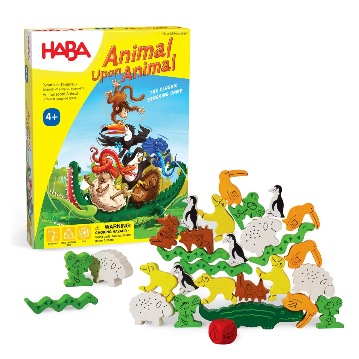 Haba Animal Upon Animal Game - Compact Version 1