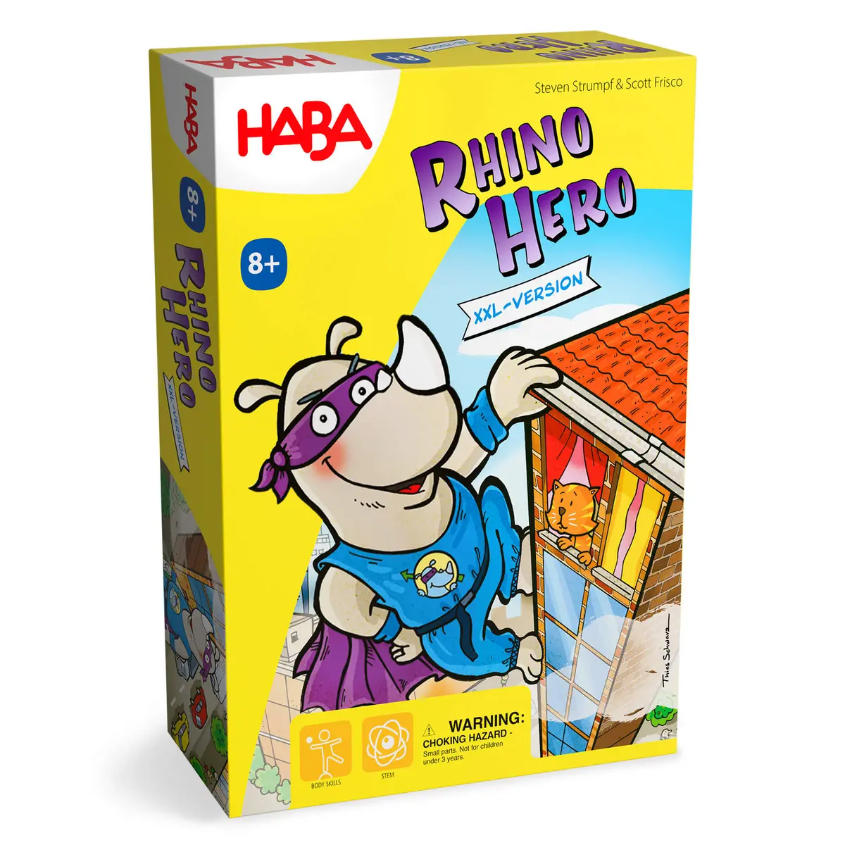 Haba Giant Rhino Hero Xxl Stacking Cards Game 1