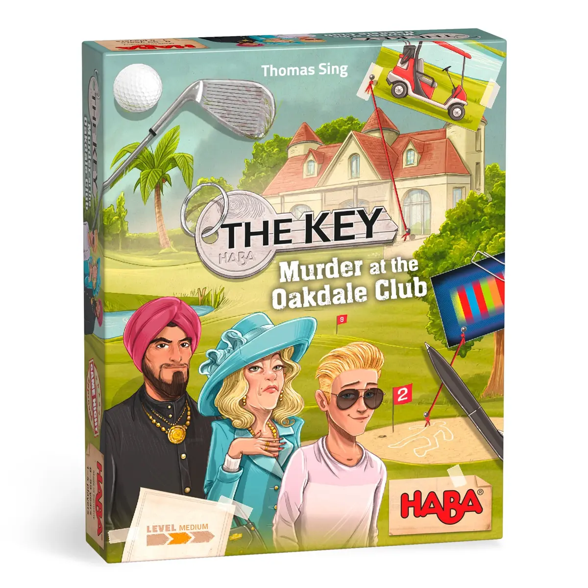 Haba The Key: Murder At The Oakdale Club 1