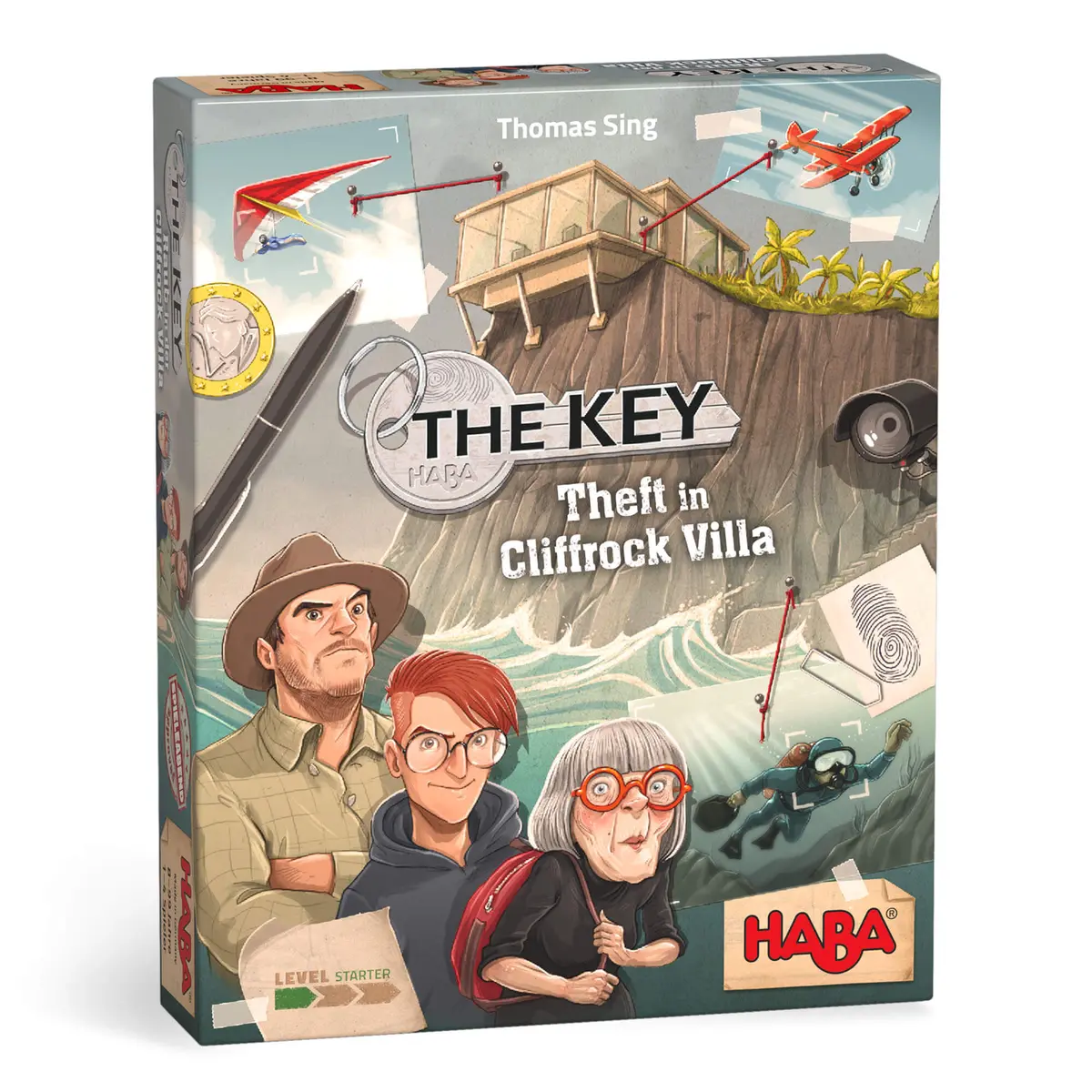 Haba The Key: Theft At Cliffrock Villa 1