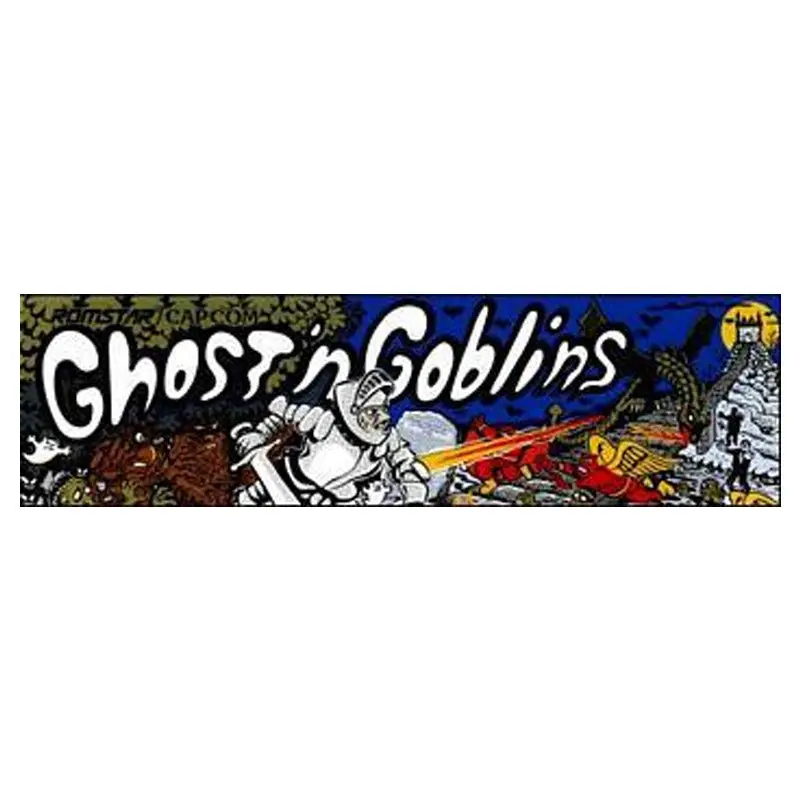 Ghosts N Goblins Marquee Romstar 1