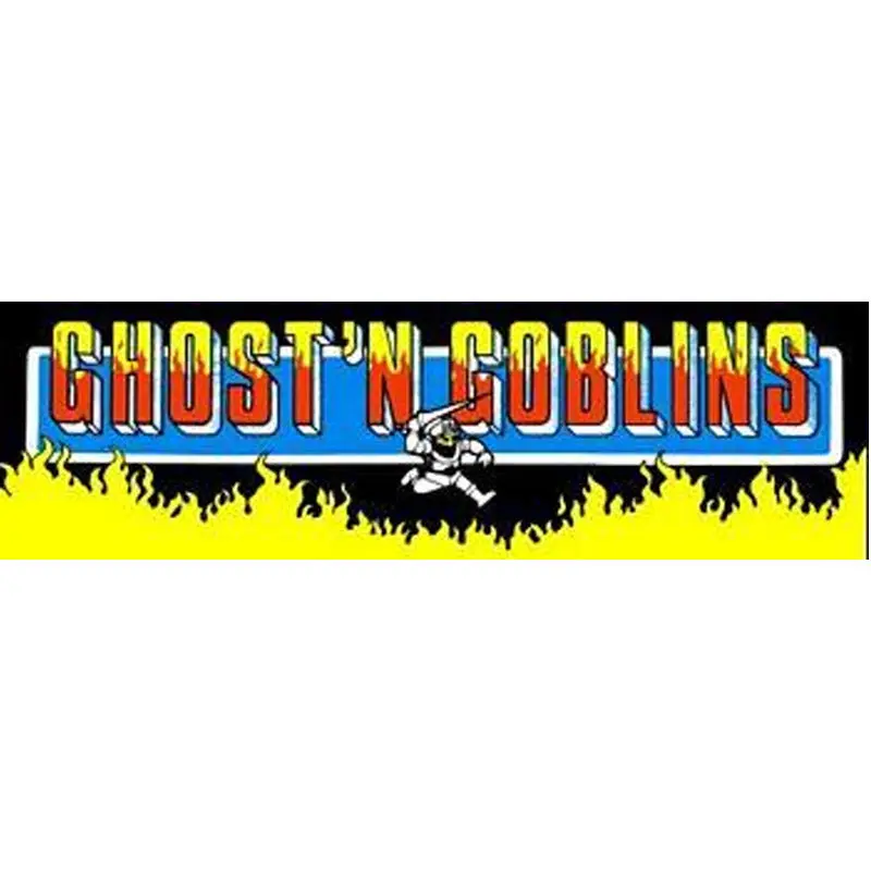 Ghost-N-Goblins Arcade Marquee 1