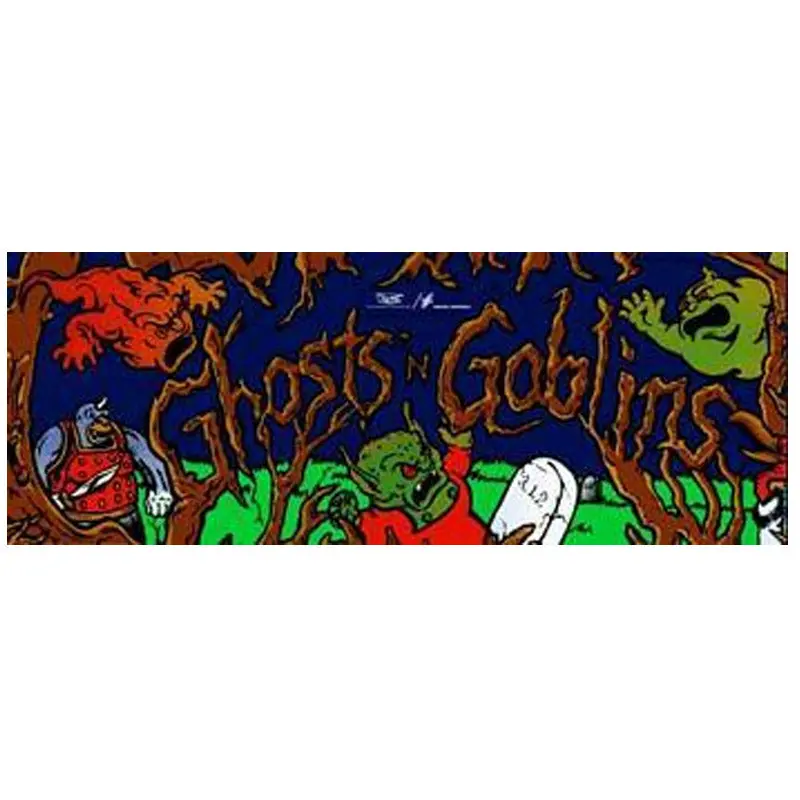 Ghosts N Goblins Marquee - Capcom 1