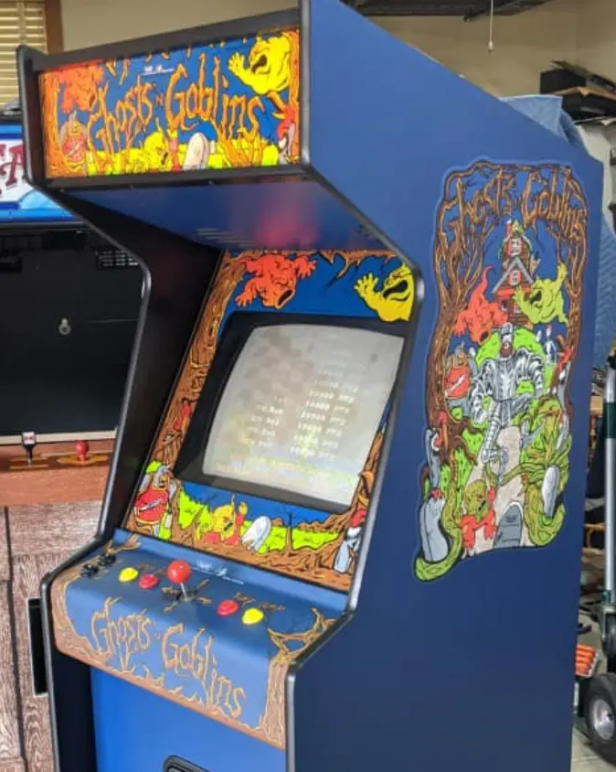 Ghosts N Goblins Side Art Decals 1