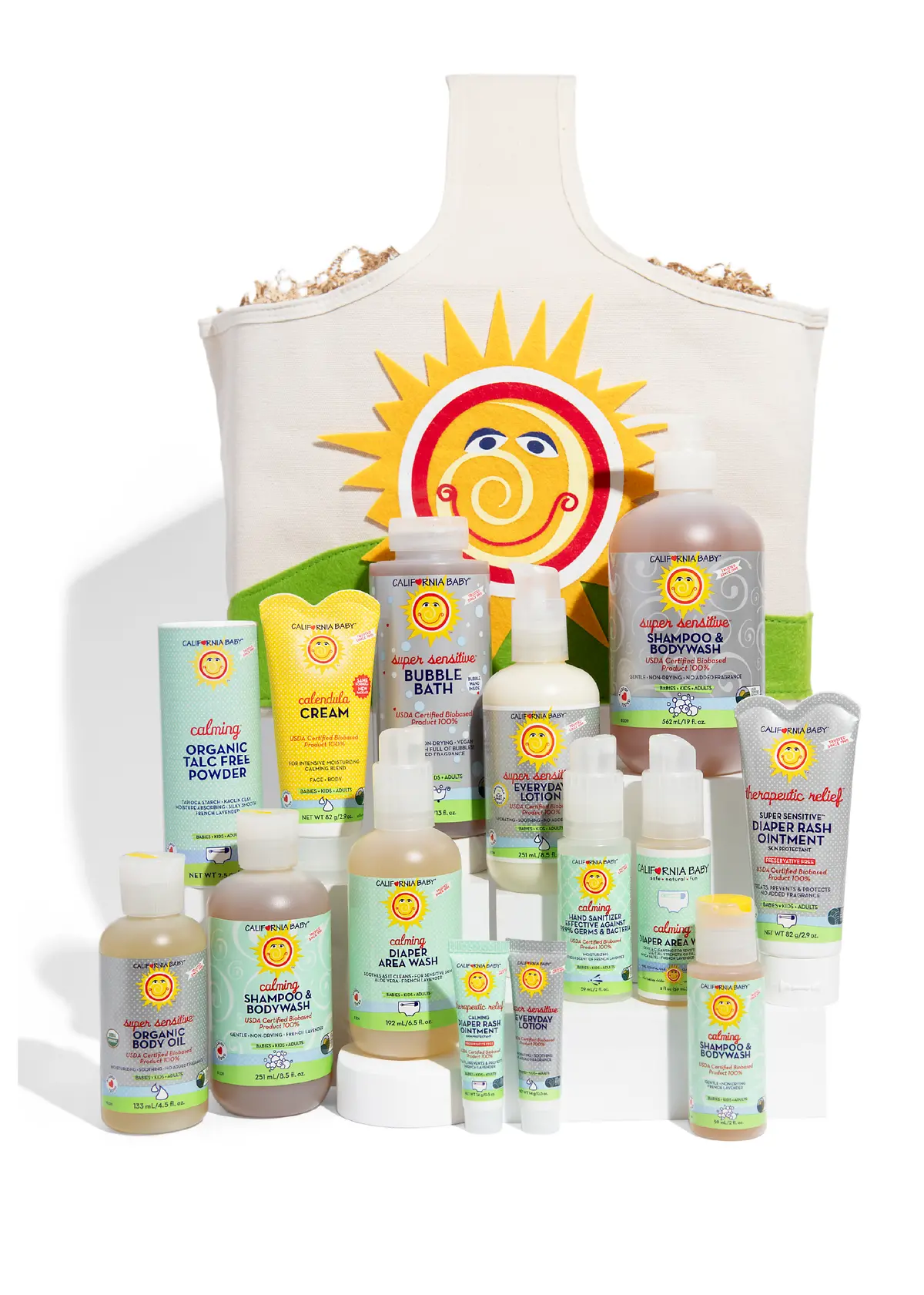 California Baby All The Essentials - Newborn Gift Set 1