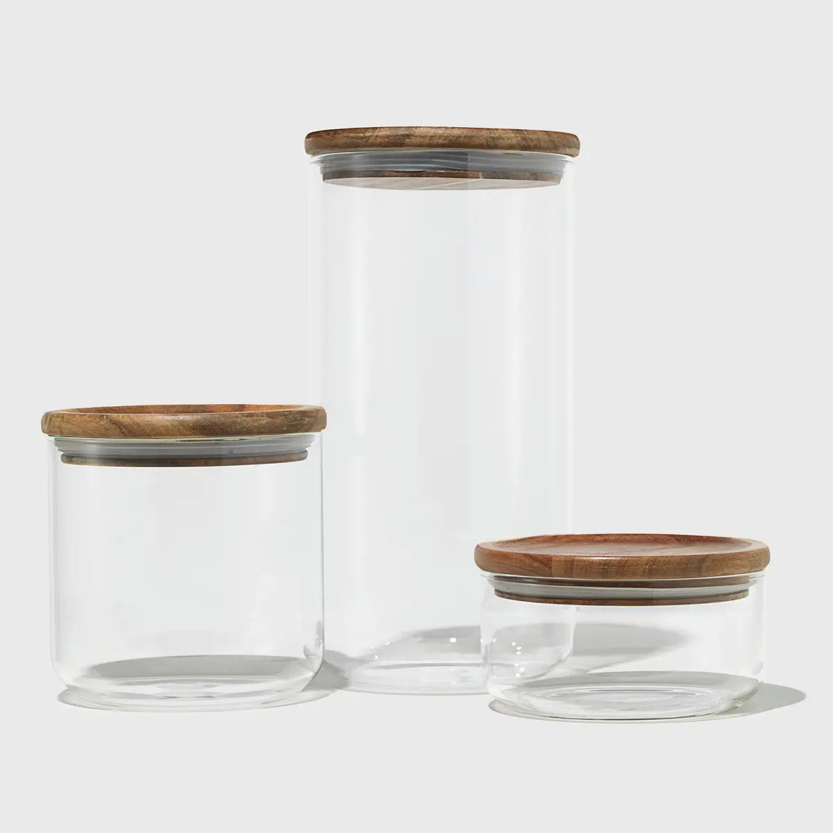 Public Goods Glass Canisters (Set Of 3) 1