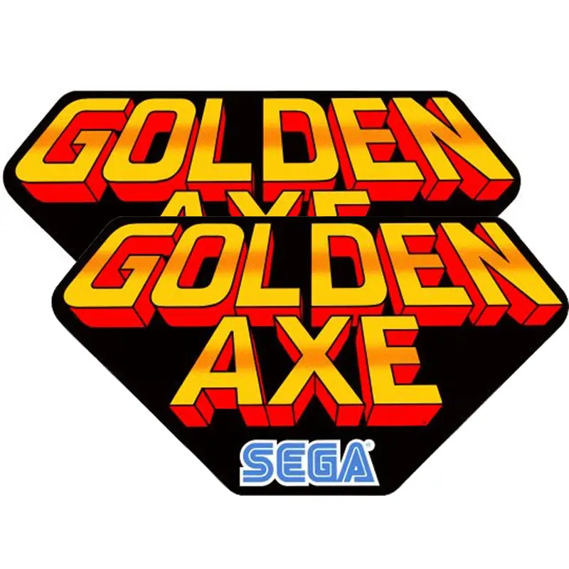 Golden Axe Side Art Decals 2