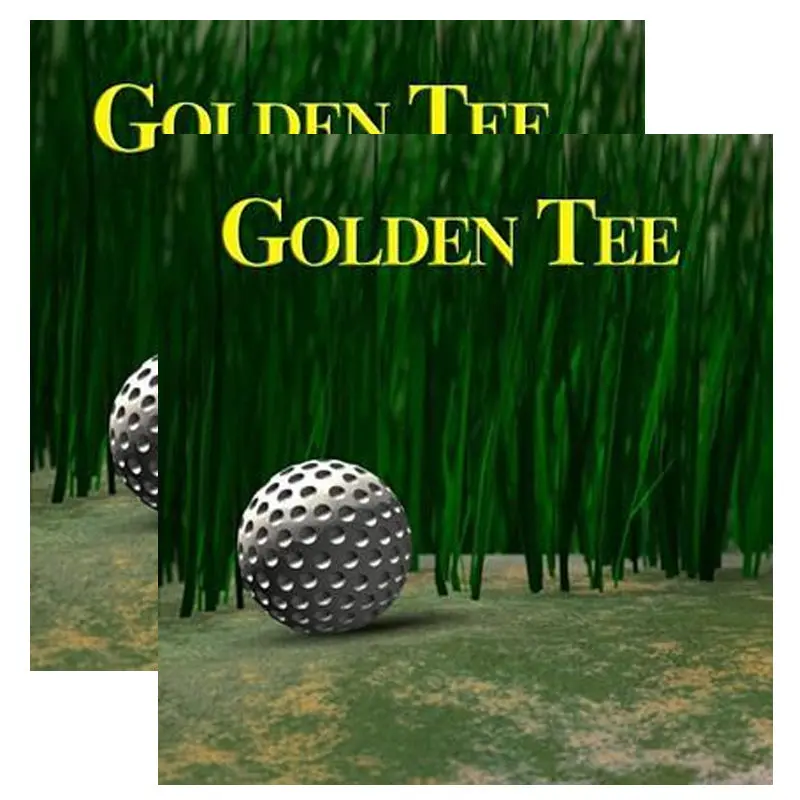 Golden Tee Fantasy Side Art Decals 1