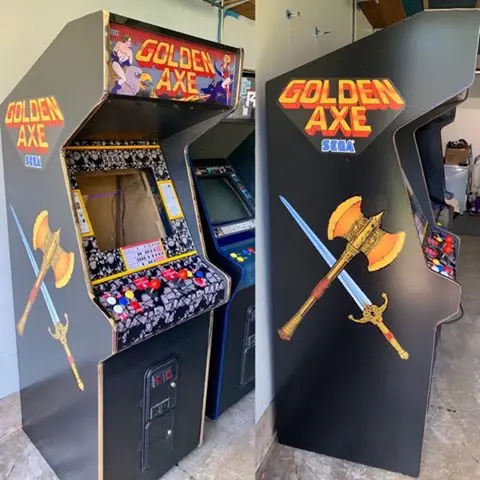 Golden Axe Side Art Decals 1