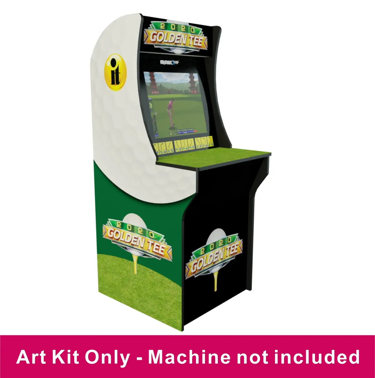 Arcade1up - Golden Tee 2020 Art 1