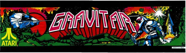 Gravitar Arcade Marquee 2