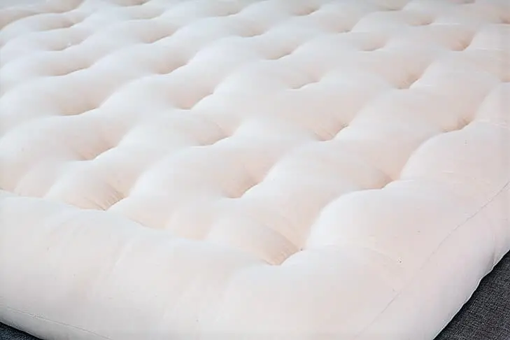 White Lotus - Green Cotton & Wool Boulder Dreamton Mattress 1