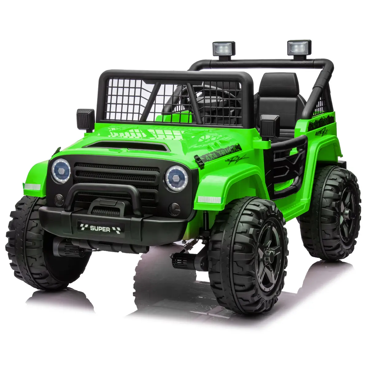 2026 New Jeep Outreach 2 Seater 24V Jeep Style Kids Ride On Car With Parental Remote Control 6