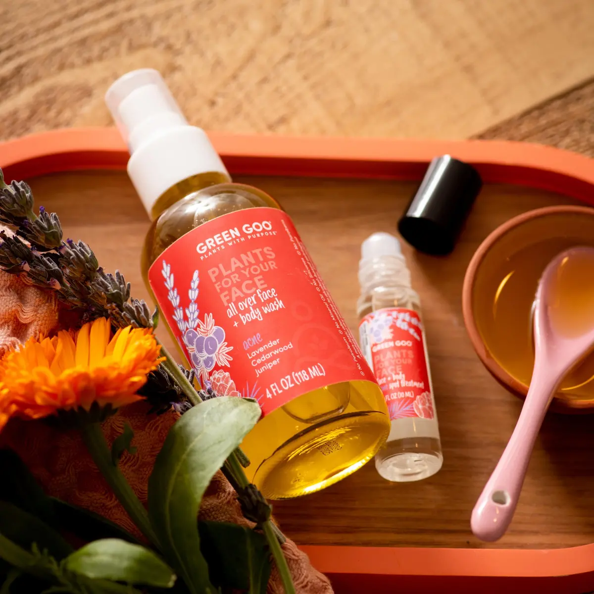 Green Goo Plants For Your Face - Acne Facewash 1