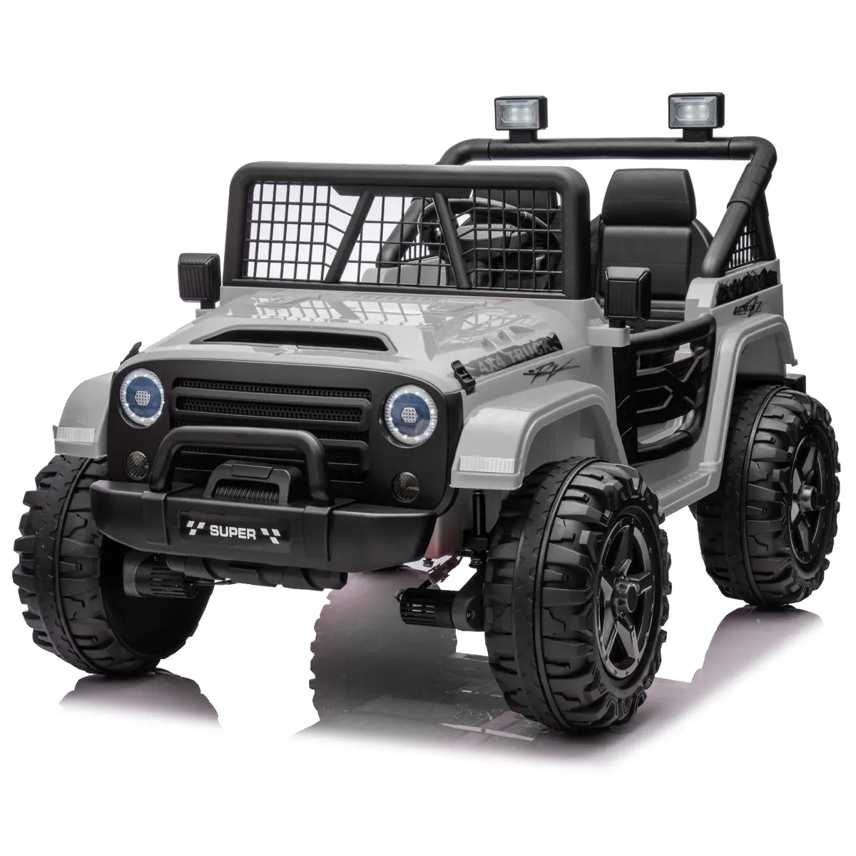 2026 New Jeep Outreach 2 Seater 24V Jeep Style Kids Ride On Car With Parental Remote Control 3