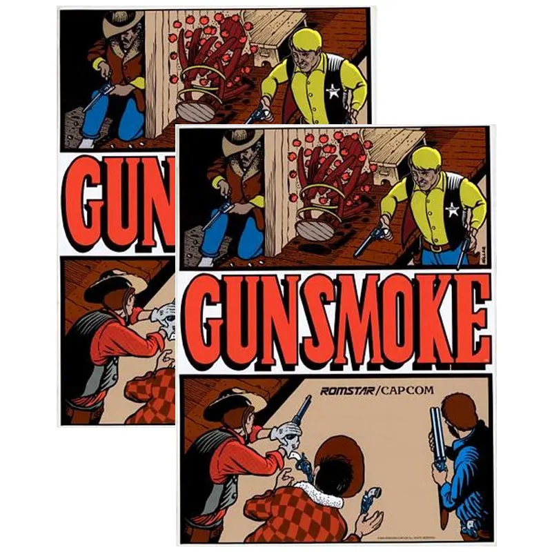 Gunsmoke Side Art Decals 1
