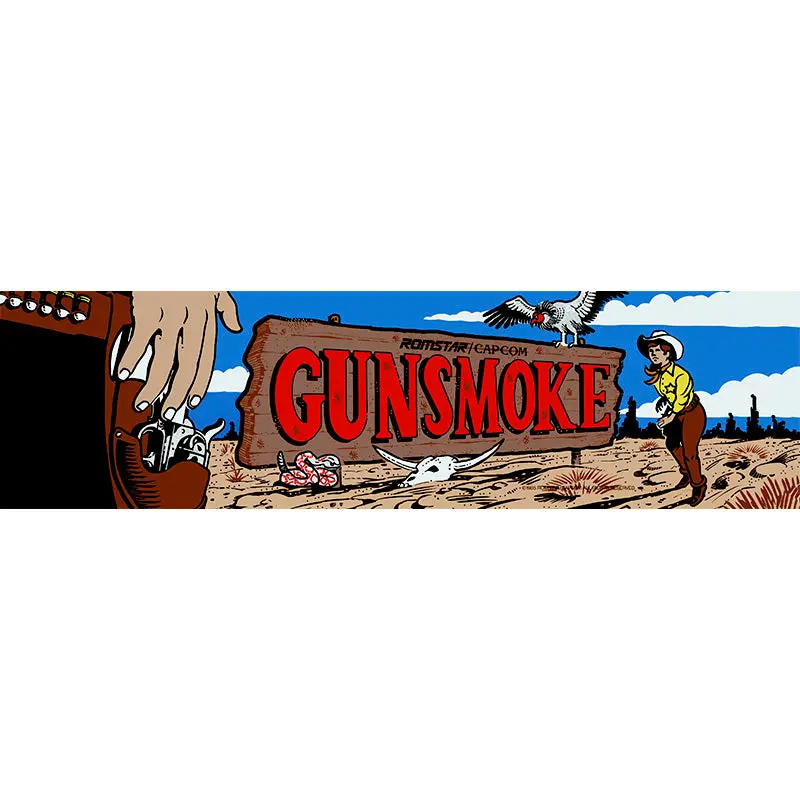 Gunsmoke Arcade Marquee 1