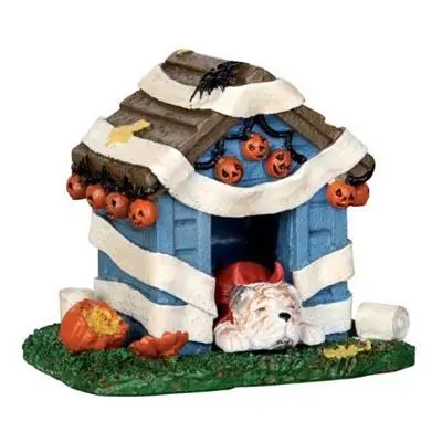 Lemax Spooky Town Tricked Out Dog House #44778 1