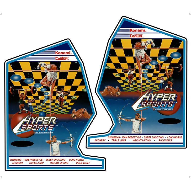 Hyper Sports Side Art Decals 1
