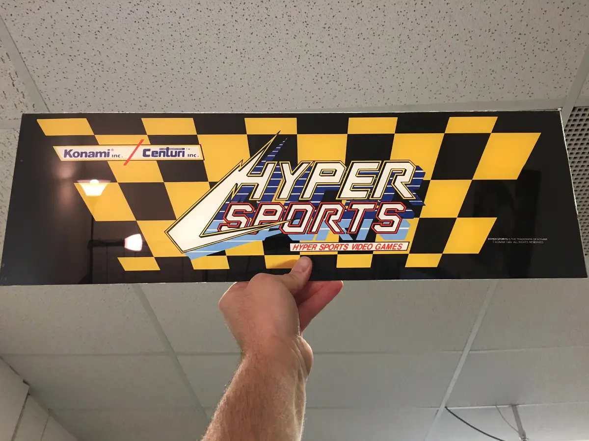 Hyper Sports Arcade Marquee 2