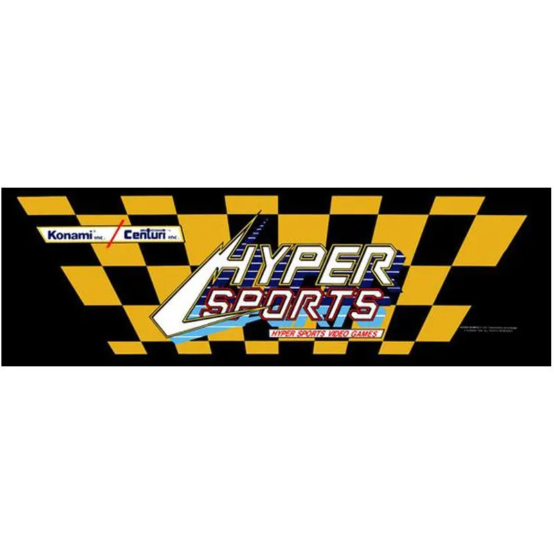 Hyper Sports Arcade Marquee 1