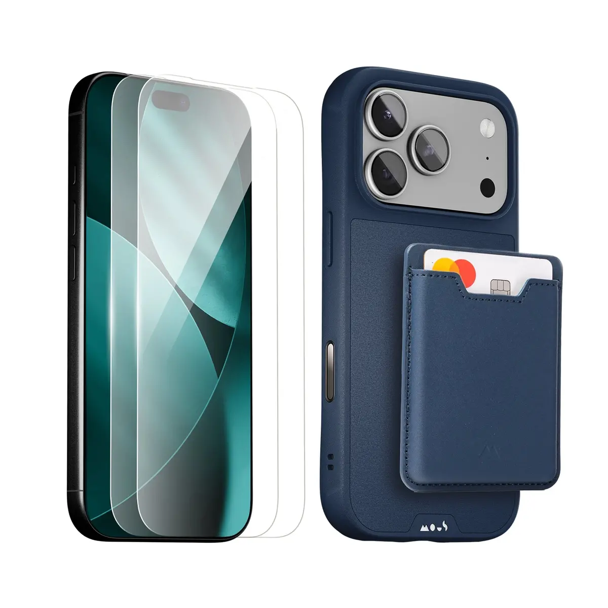 Marine Protective Case, Screen Protector And Card Wallet - Apple Starter Kit 1