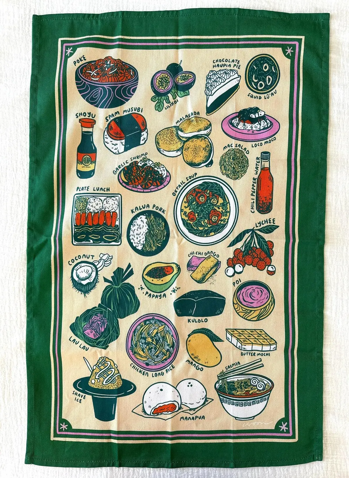 Candice Doodles Tea Towel 1