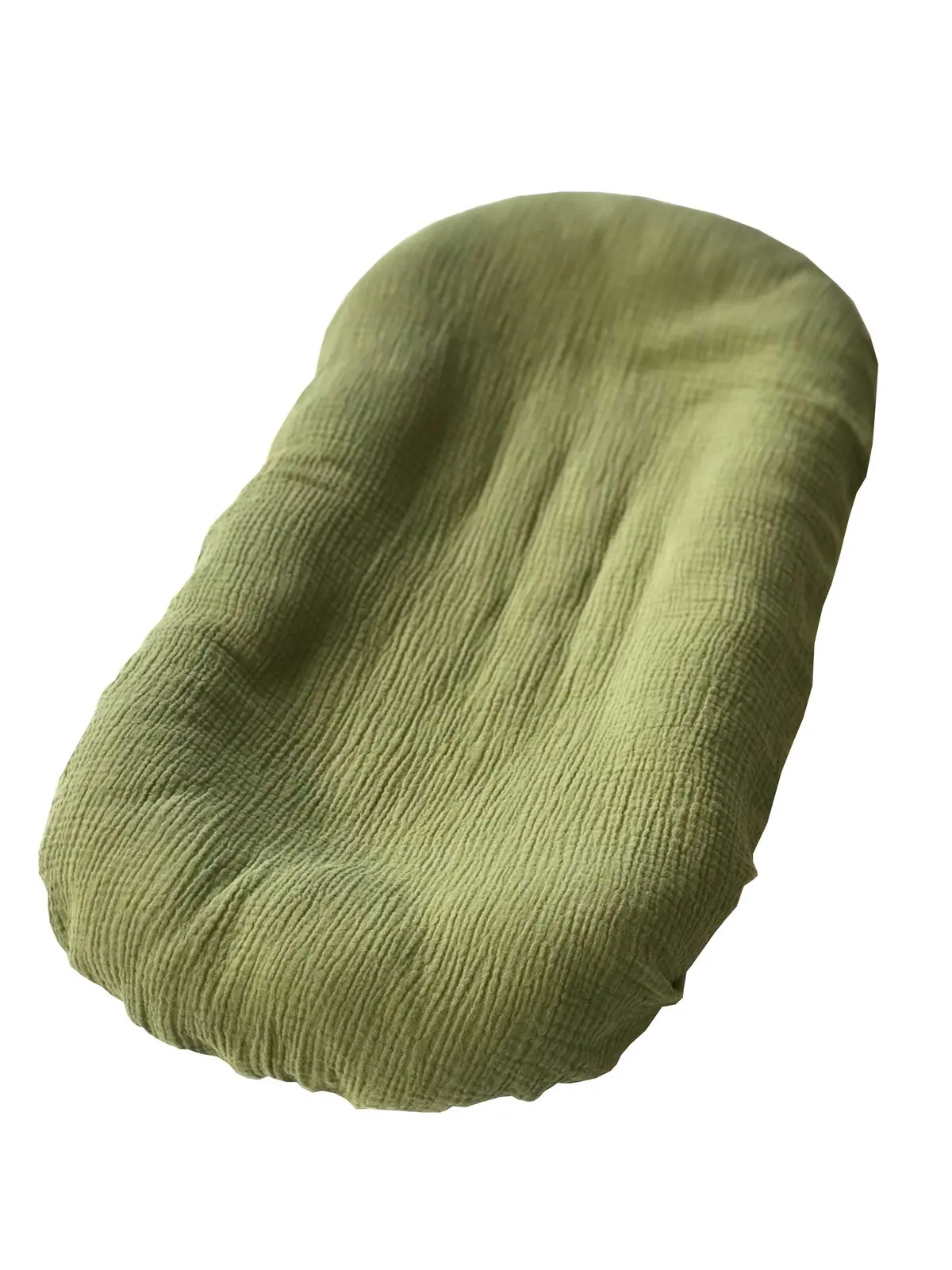 Wendy Anne Snuggle Me Infant Lounger Slip Cover - Organic Cotton Double Gauze 1