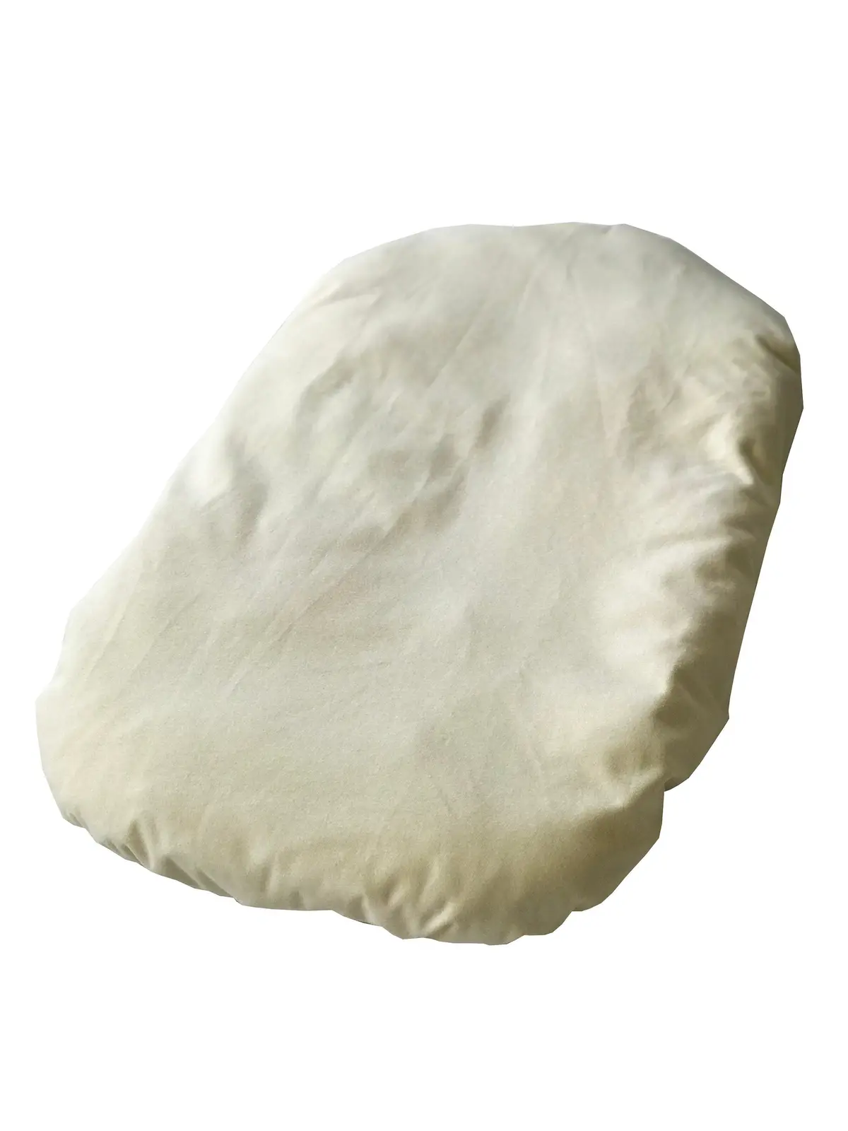 Wendy Anne Waterproof Natural Ivory Organic Cotton Jersey - Custom Fitted Sheet 1